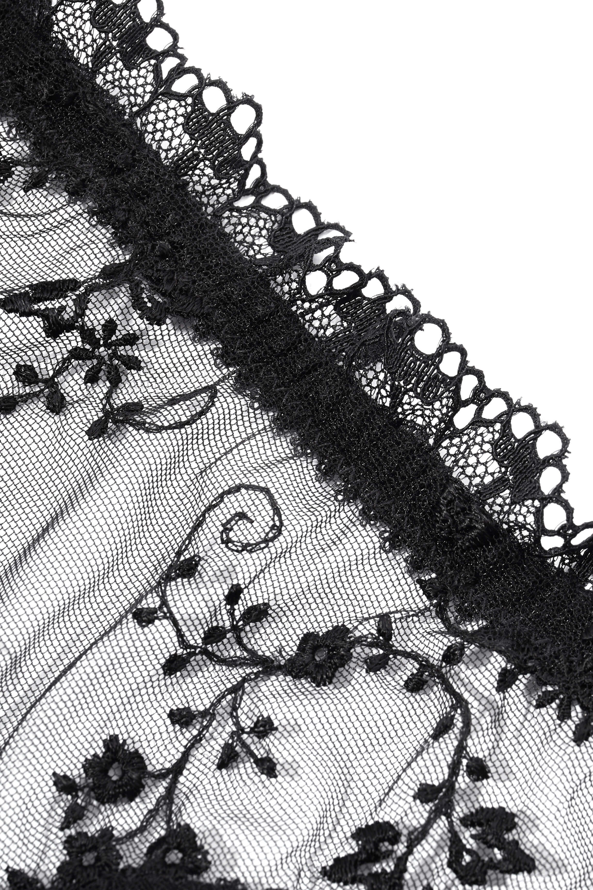 cadolle-string-cathy-fleurette-noir-string image 3