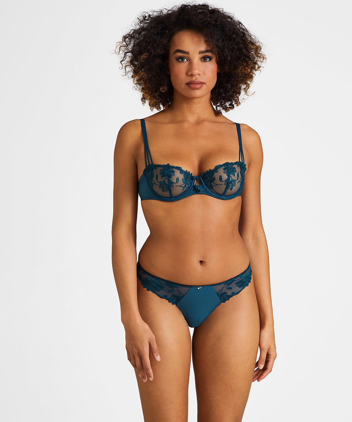 aubade-lovessence-soutien-gorge-corbeille-avec-armatures-imperial-green image 2