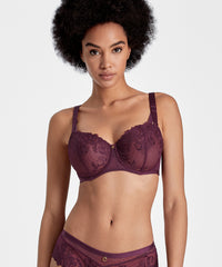 aubade-femme-passion-soutien-gorge-confort-demi-corbeille-wineberry image 3