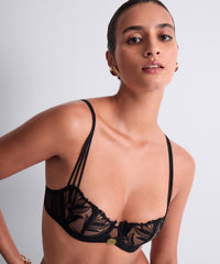 aubade-sweet-euphoria-soutien-gorge-corbeille-noir image 2
