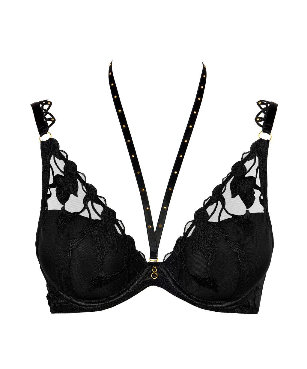 aubade-night-at-paradise-scarf-push-up-obsidian image 1
