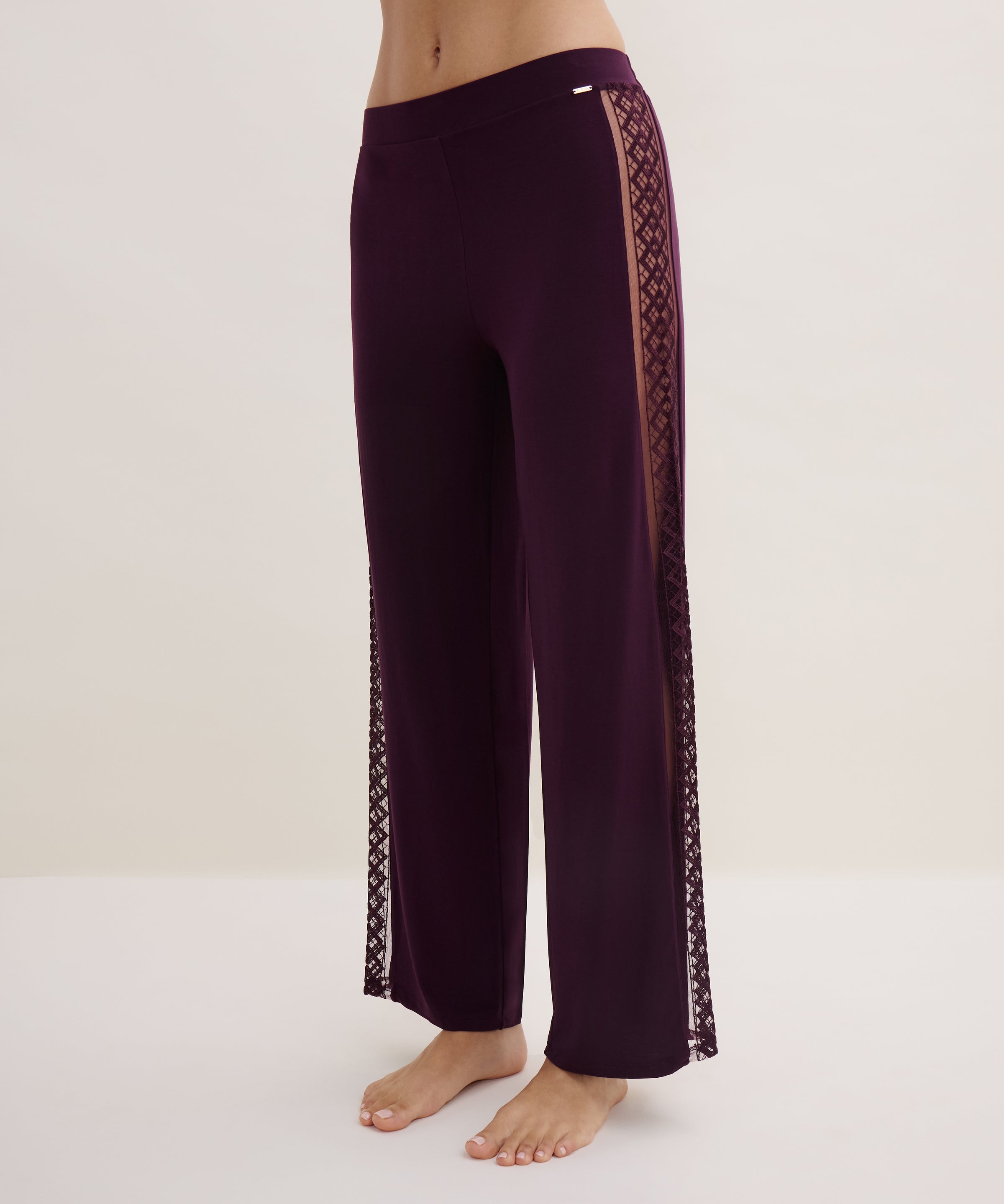 aubade-sweet-obsession-pantalon-deep-berry-2 image 1