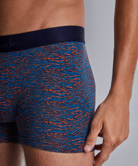 aubade-homme-two-boxers-pack-blue-tiger image 3