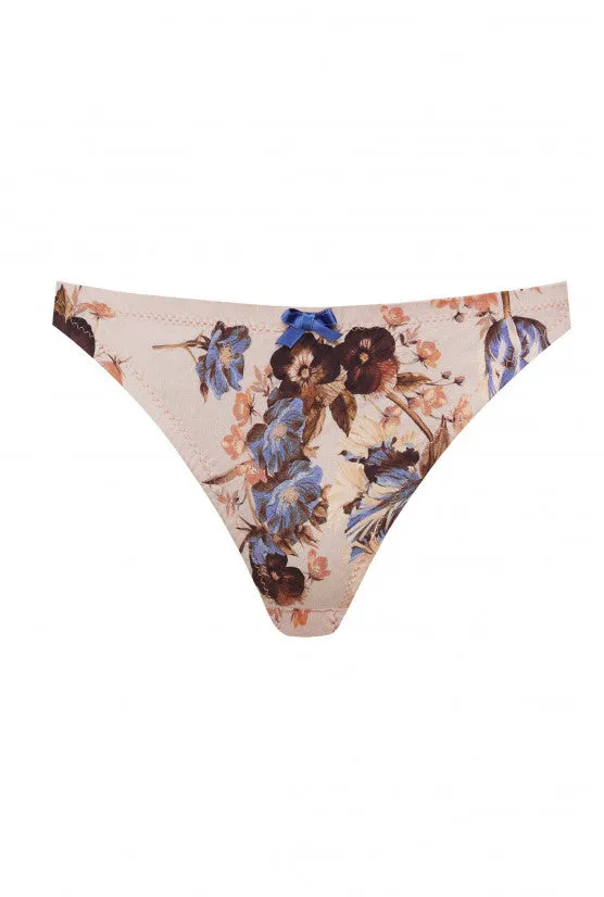 cadolle-culotte-mimi-fleurs-beige-satin-invisible image 1