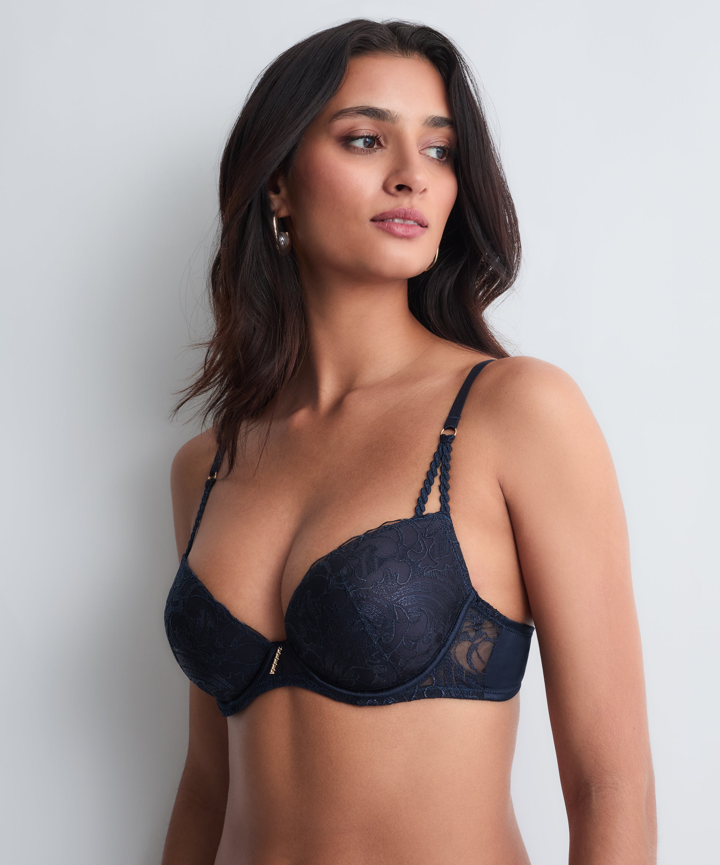 aubade-satin-memories-soutien-gorge-push-up-coques-deep-sea image 2