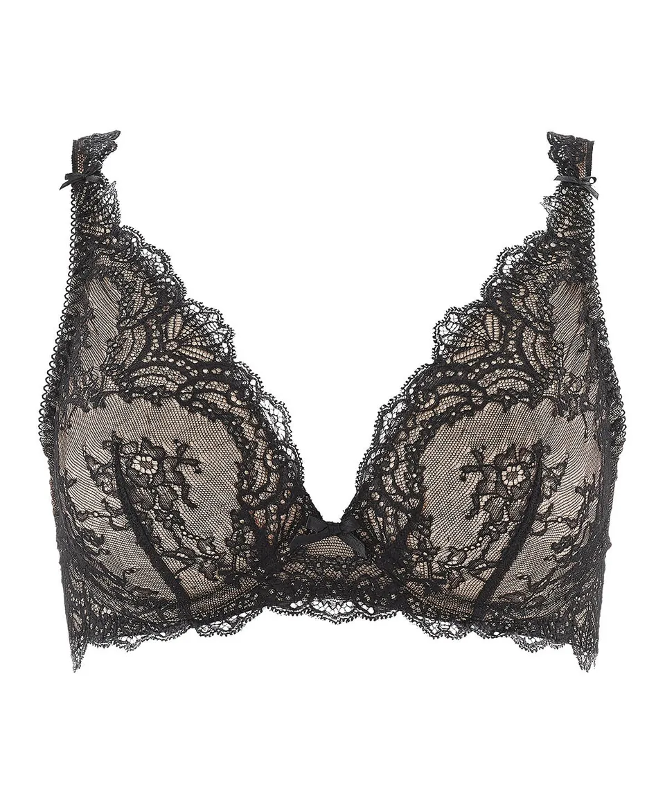 aubade-danse-des-sens-soutien-gorge-triangle-armatures-noir-2 image 1