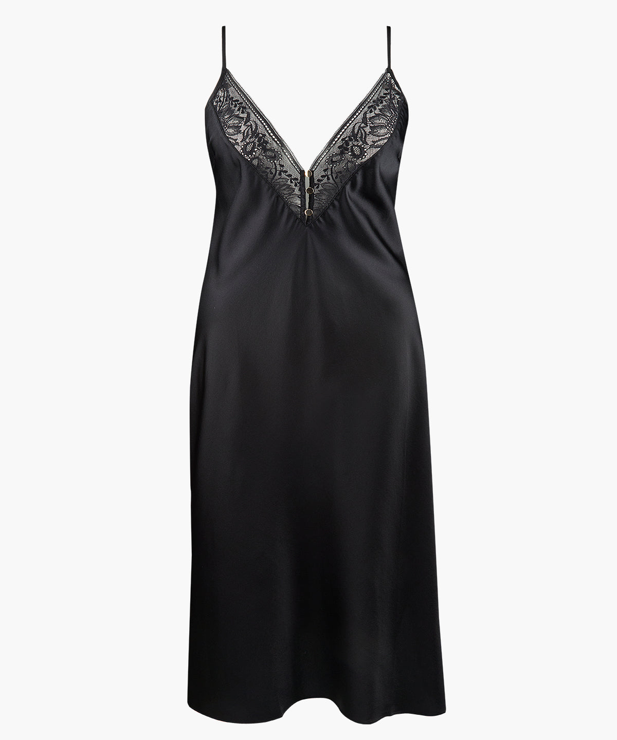 aubade-midnight-whisper-nuisette-longue-noir image 1