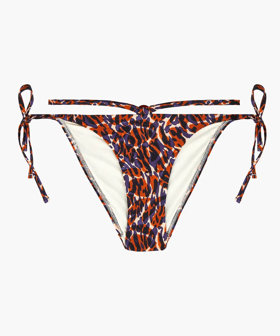 aubade-fierce-spirit-bas-de-maillot-de-bain-taille-basse-wildcat image 1
