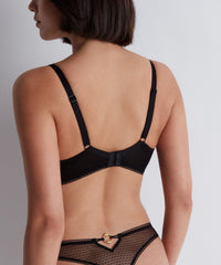 aubade-illusion-fauve-soutien-gorge-demi-bonnet-noir image 6