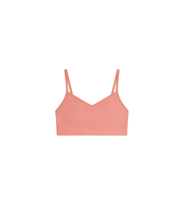 brassi-re-fille-dim-sans-couture-microfibre-corail image 1