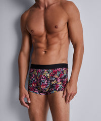 aubade-homme-boxer-trunk-winter-flower-2 image 2