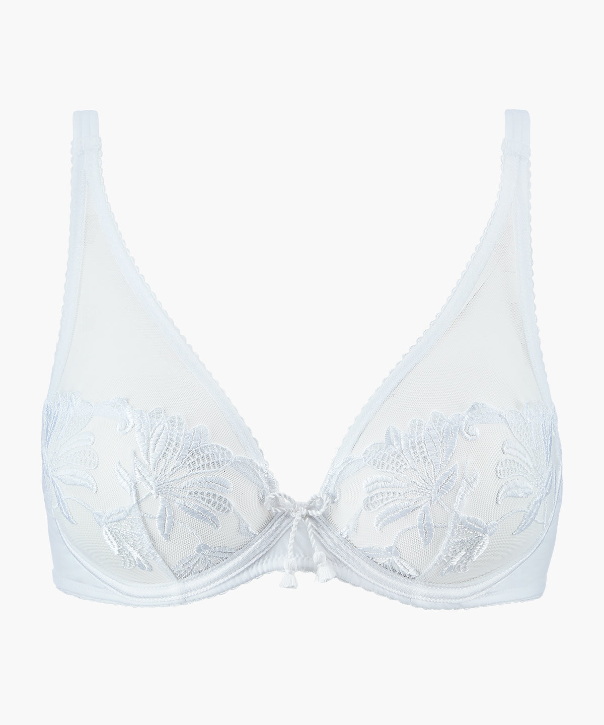 aubade-lovessence-soutien-gorge-triangle-avec-armatures-blanc image 1