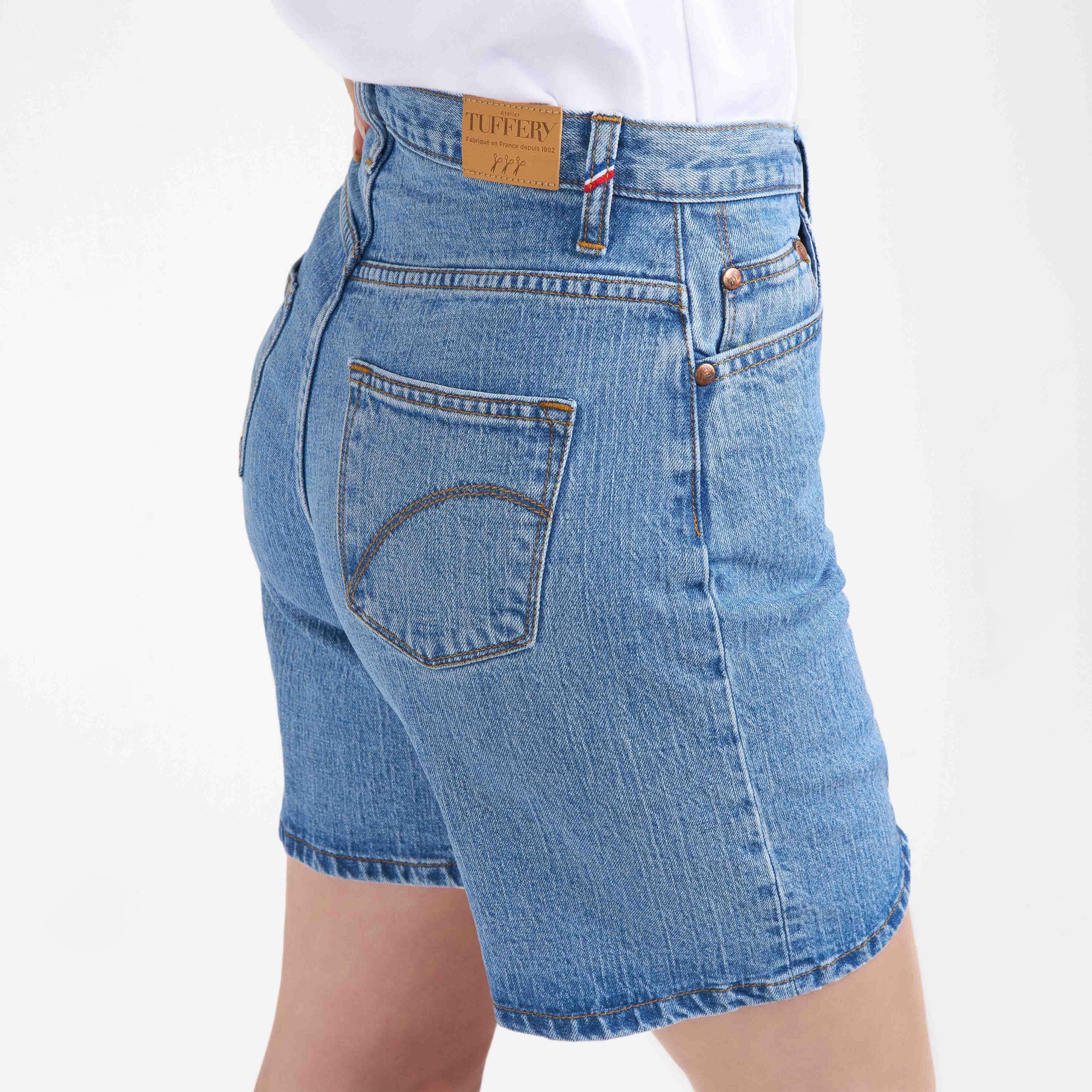 atelier-tuffery-aim-short-femme-taille-haute-jean-clair image 5