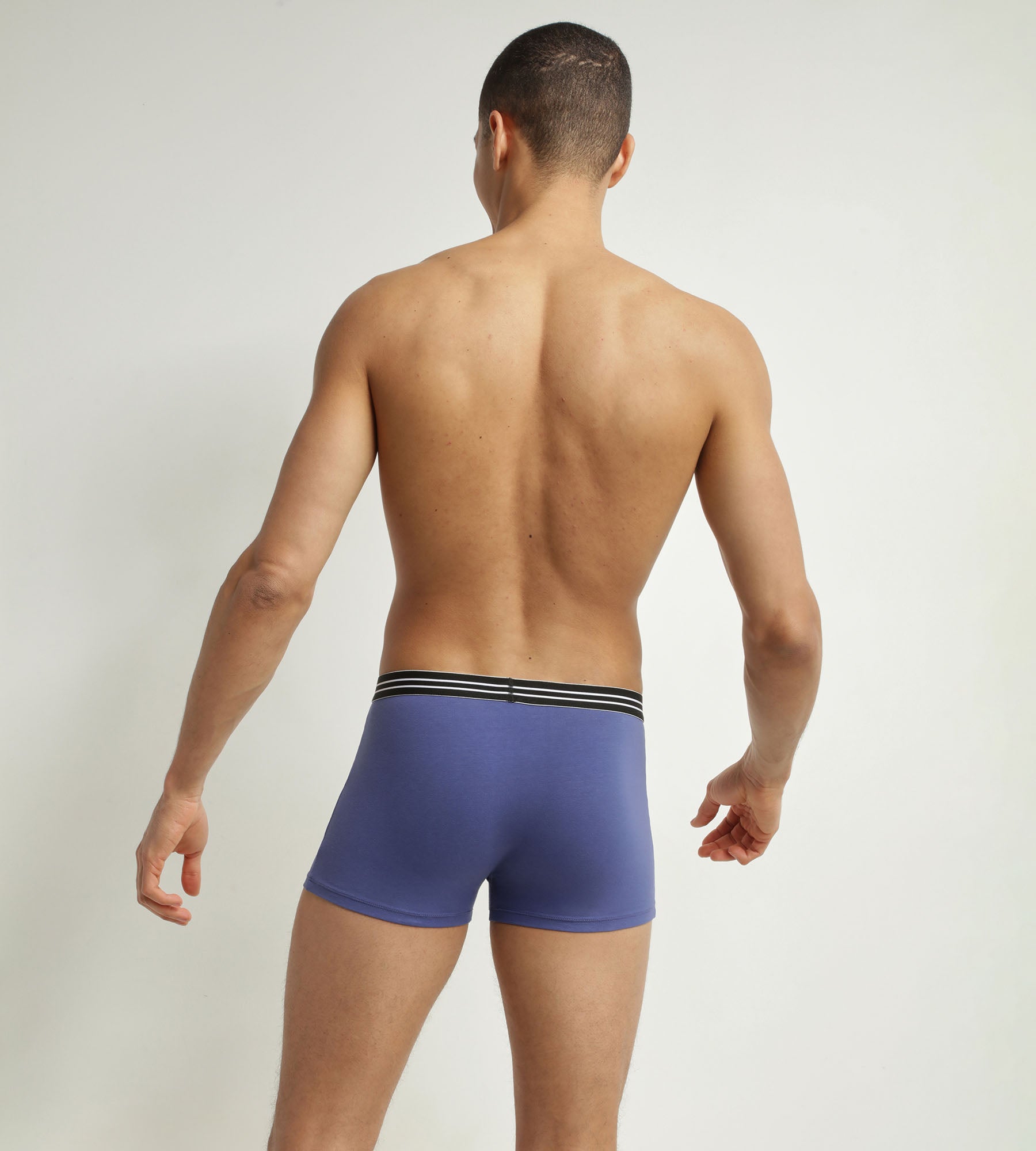 dim-ecodim-lot-de-2-boxers-homme-coton-stretch-bleu-turquin-noir image 2
