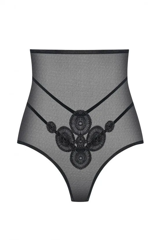 cadolle-soleil-noir-culotte-haute-taille-ann-es-50 image 1