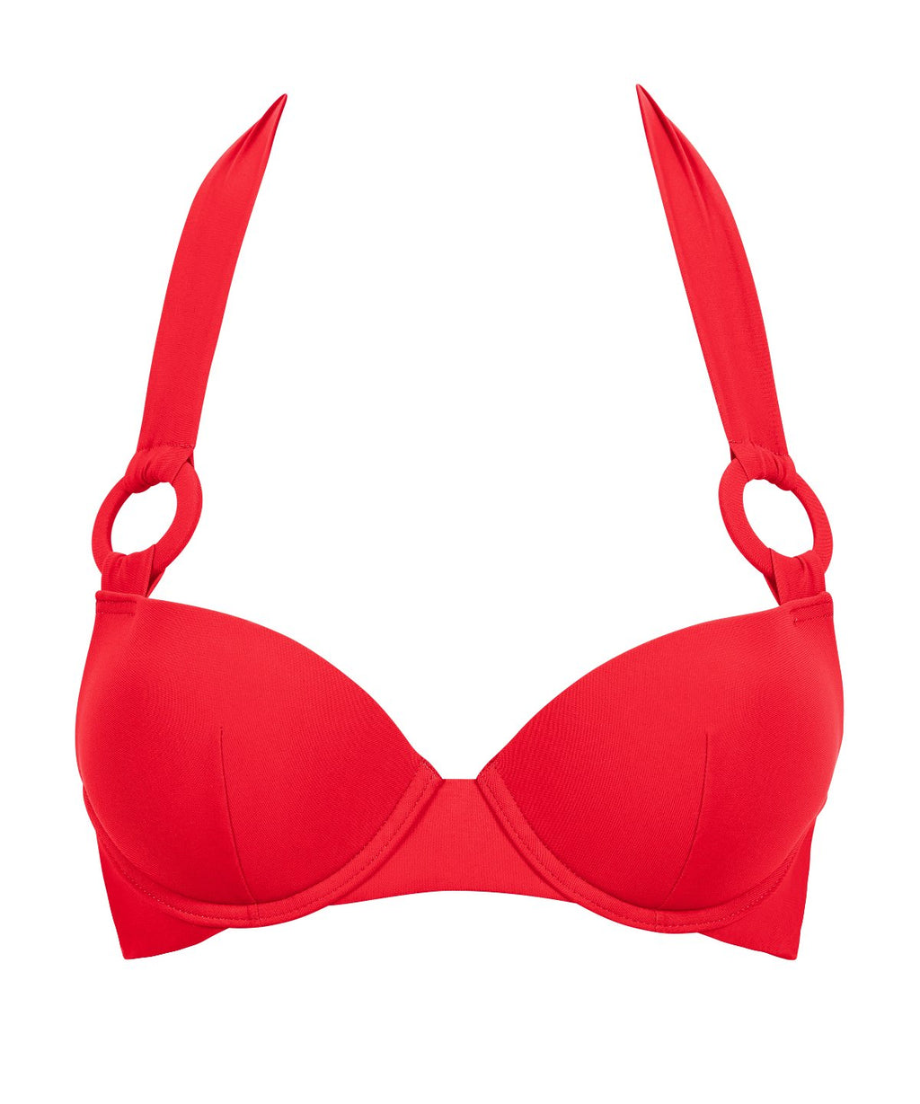 aubade-summer-essence-haut-de-bikini-push-up-coques-fire-recycl image 1