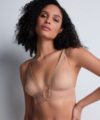 aubade-sheer-emotion-soutien-gorge-triangle-sable-sans-armatures image 3