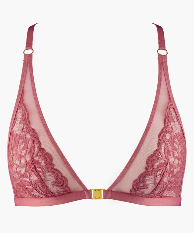aubade-feeling-myself-soutien-gorge-triangle-sans-armatures-rosewood image 1