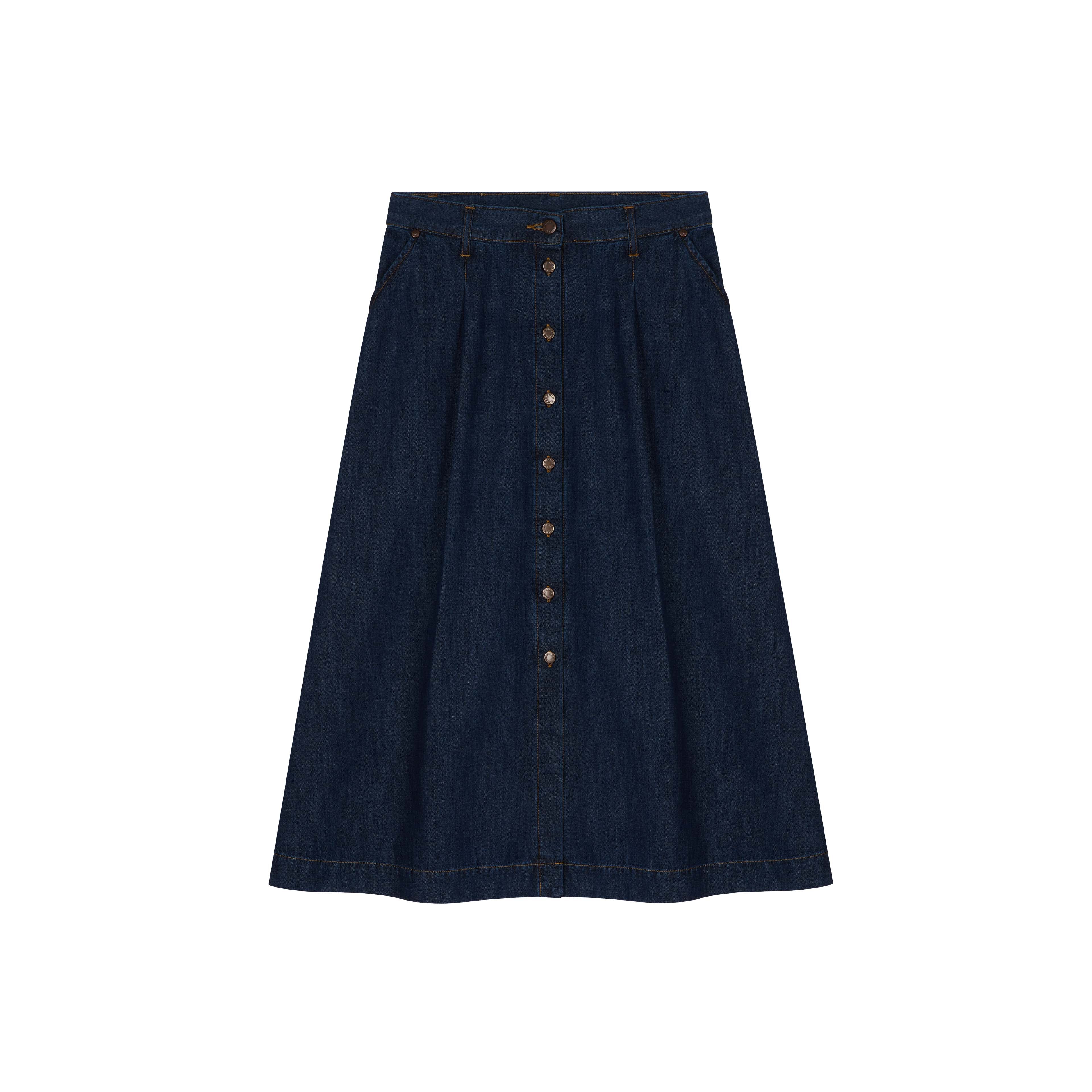 atelier-tuffery-louise-jupe-midi-en-jean-stonewashed-femme image 1