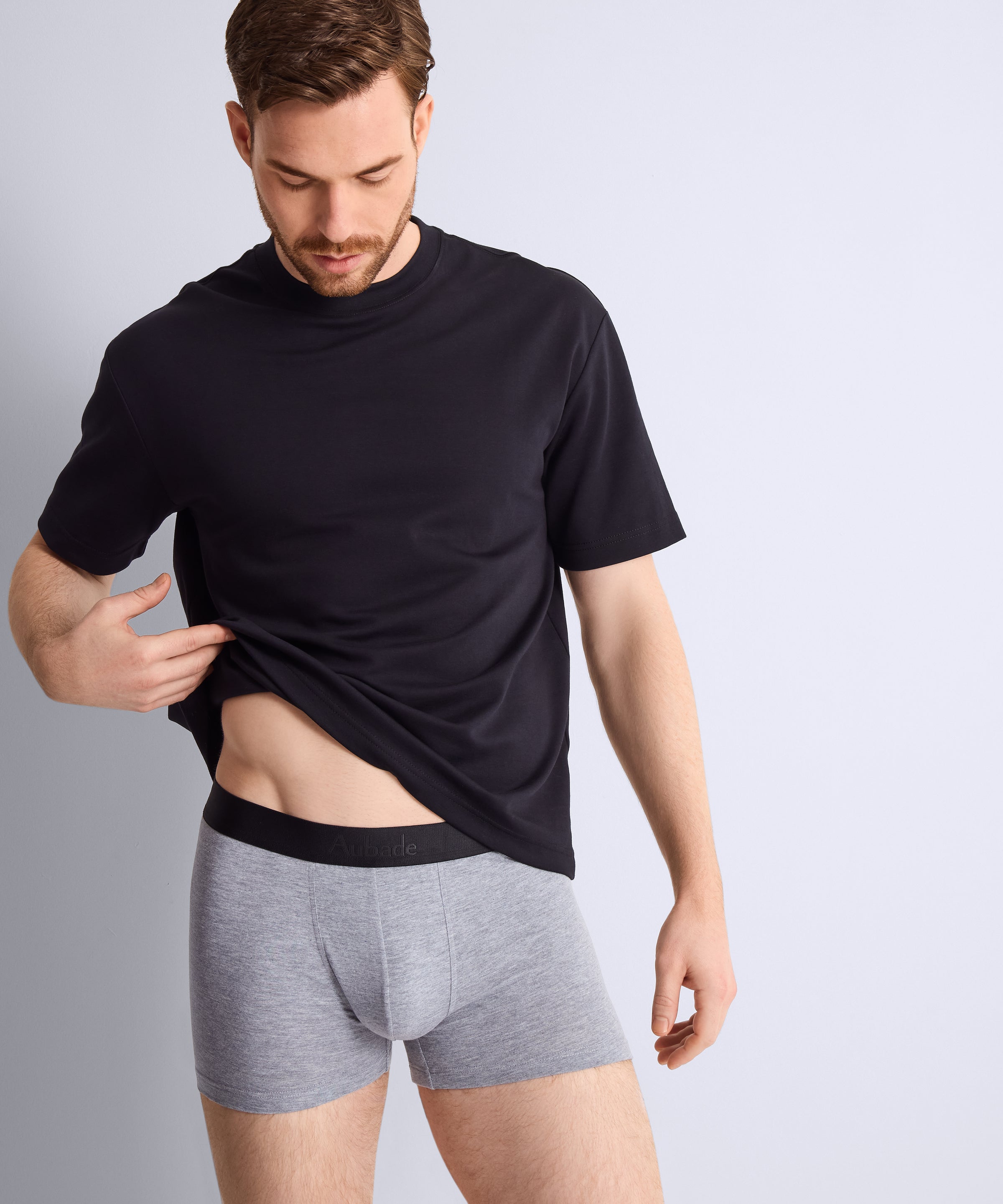 aubade-homme-pack-2-boxers-olives image 6
