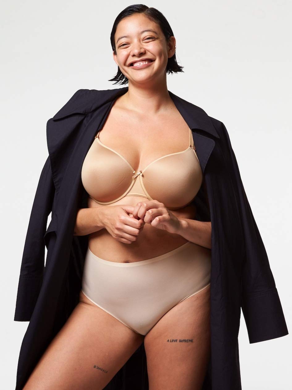 chantelle-softstretch-culotte-haute-taille-nude-size image 2