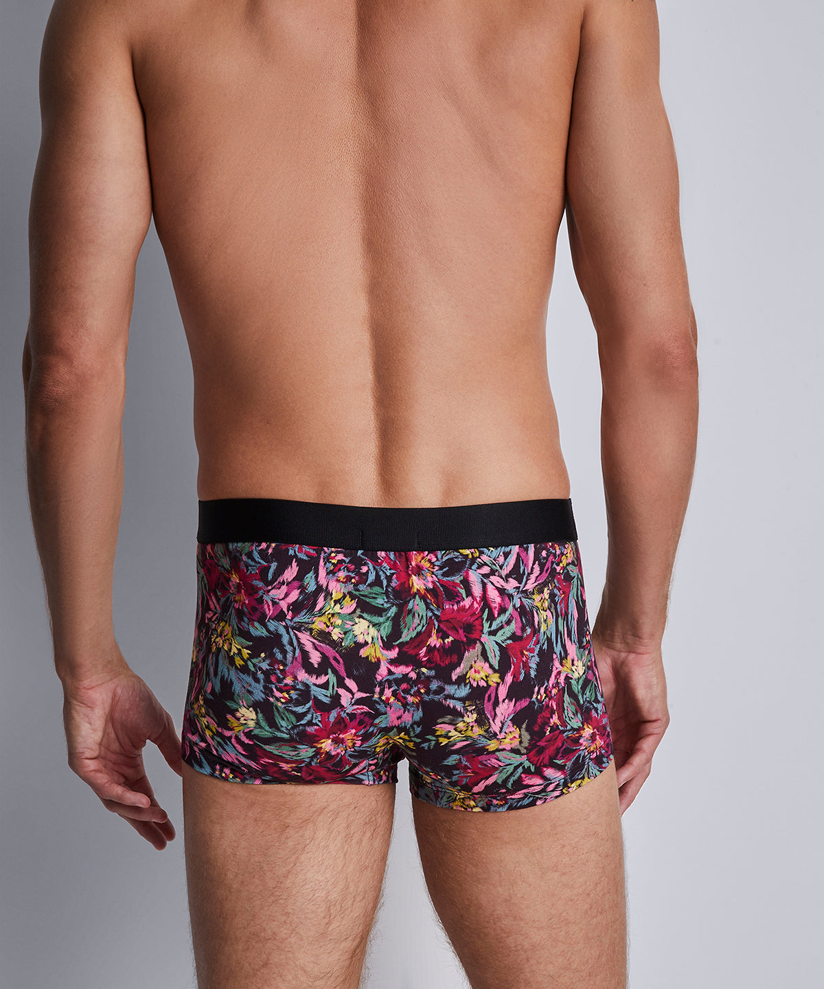 aubade-homme-boxer-trunk-winter-flower-coton-modal-stretch image 4