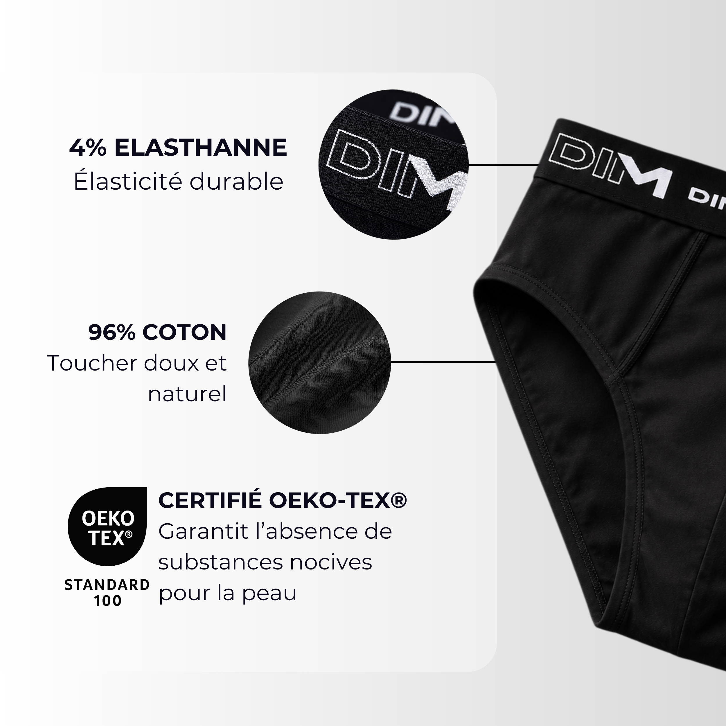 dim-coton-stretch-d6595t3-lot-de-3-slips-homme-noir-en-coton-stretch image 6