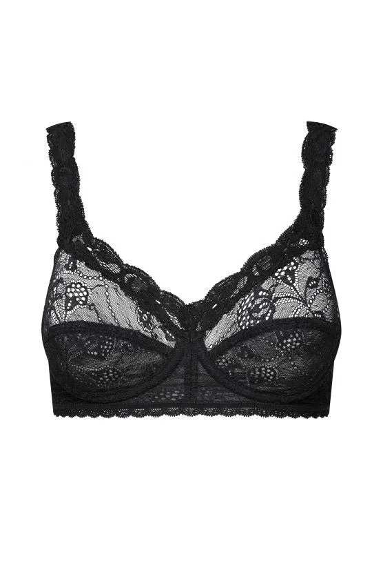 cadolle-lola-soutien-gorge-sans-armature-dentelle-noire image 1