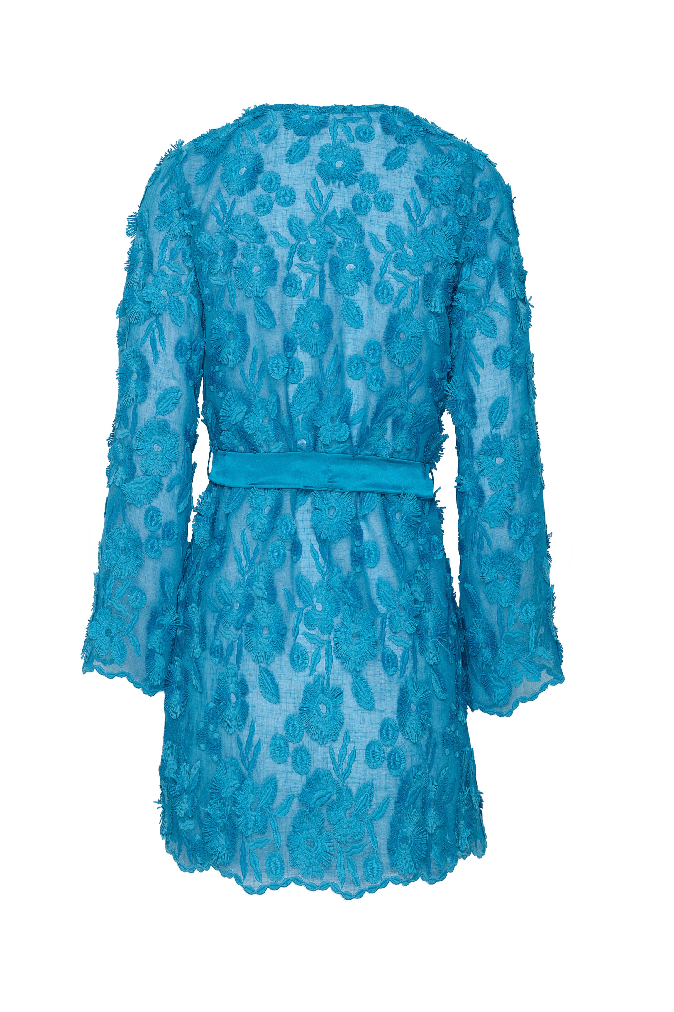 cadolle-eloise-peignoir-en-lin-bleu image 3