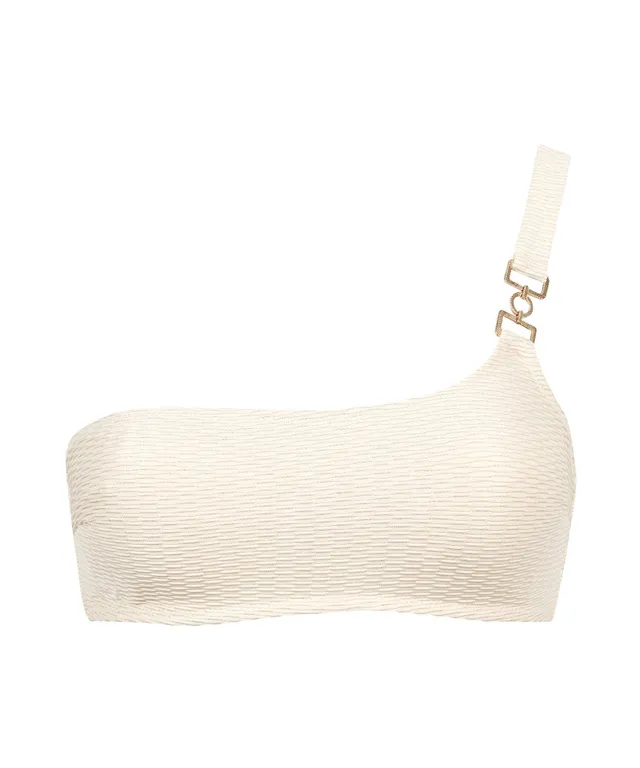 aubade-shimmering-waters-bralette-bandeau-golden-white image 1
