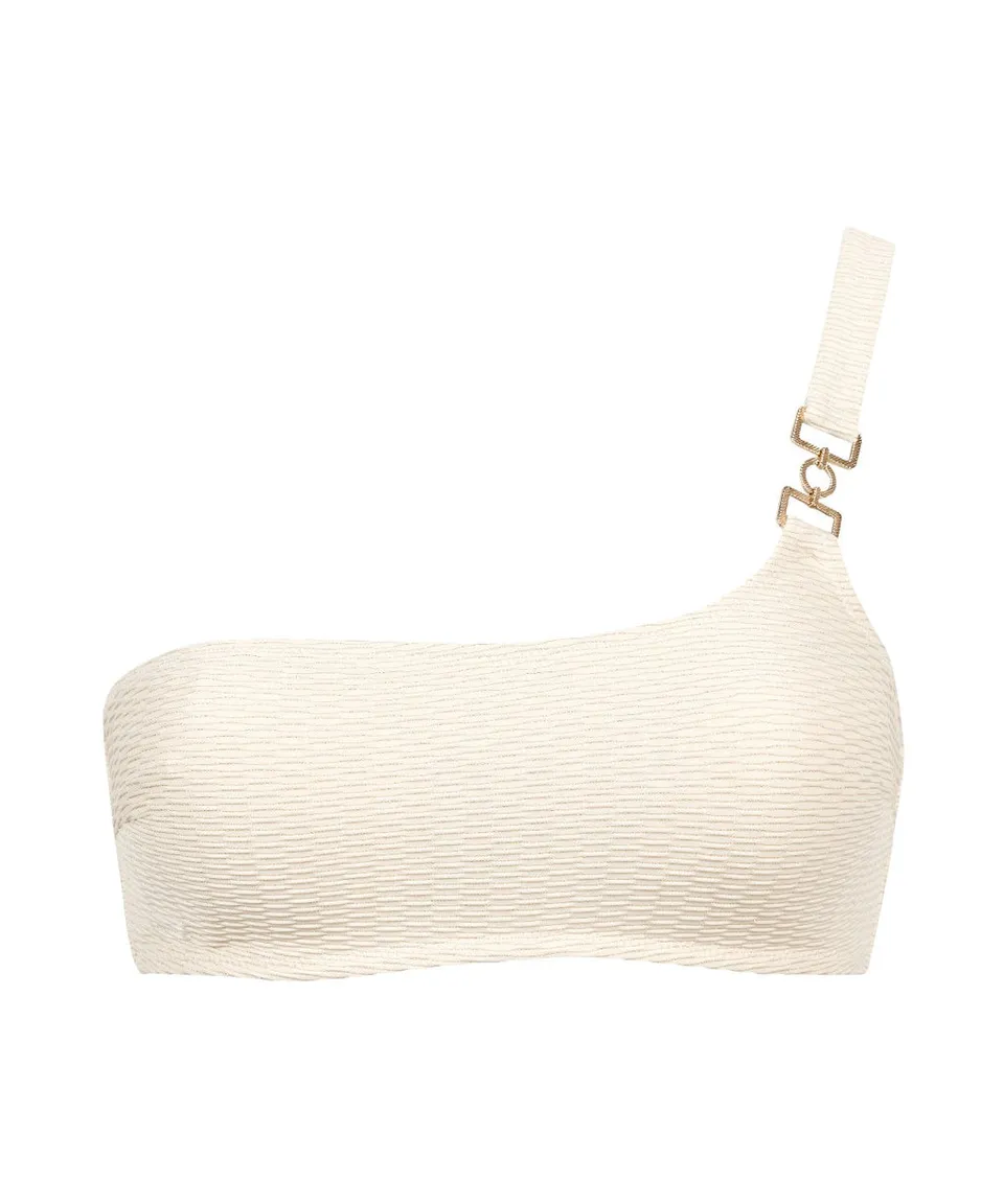 aubade-shimmering-waters-bralette-bandeau-golden-white image 1