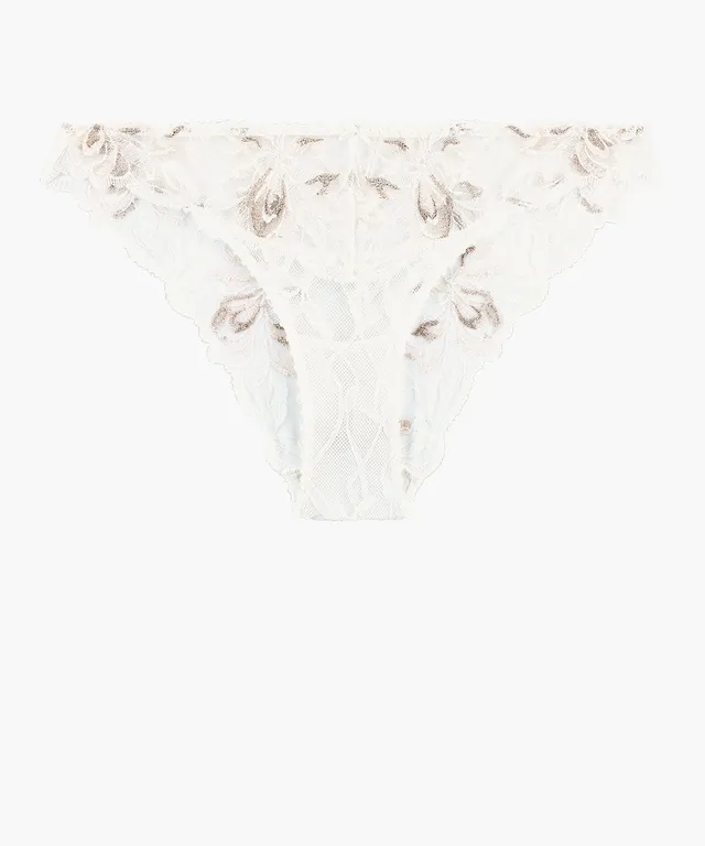 aubade-encre-de-chine-culotte-taille-basse-ternel-mini-c-ur-en-dentelle-et-galon image 1