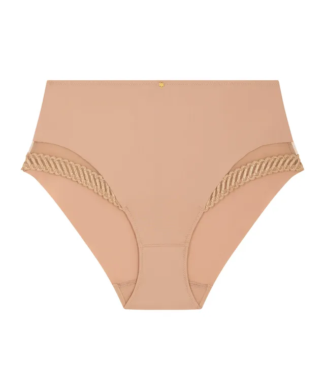 aubade-sheer-emotion-culotte-haute-sand-beige image 1