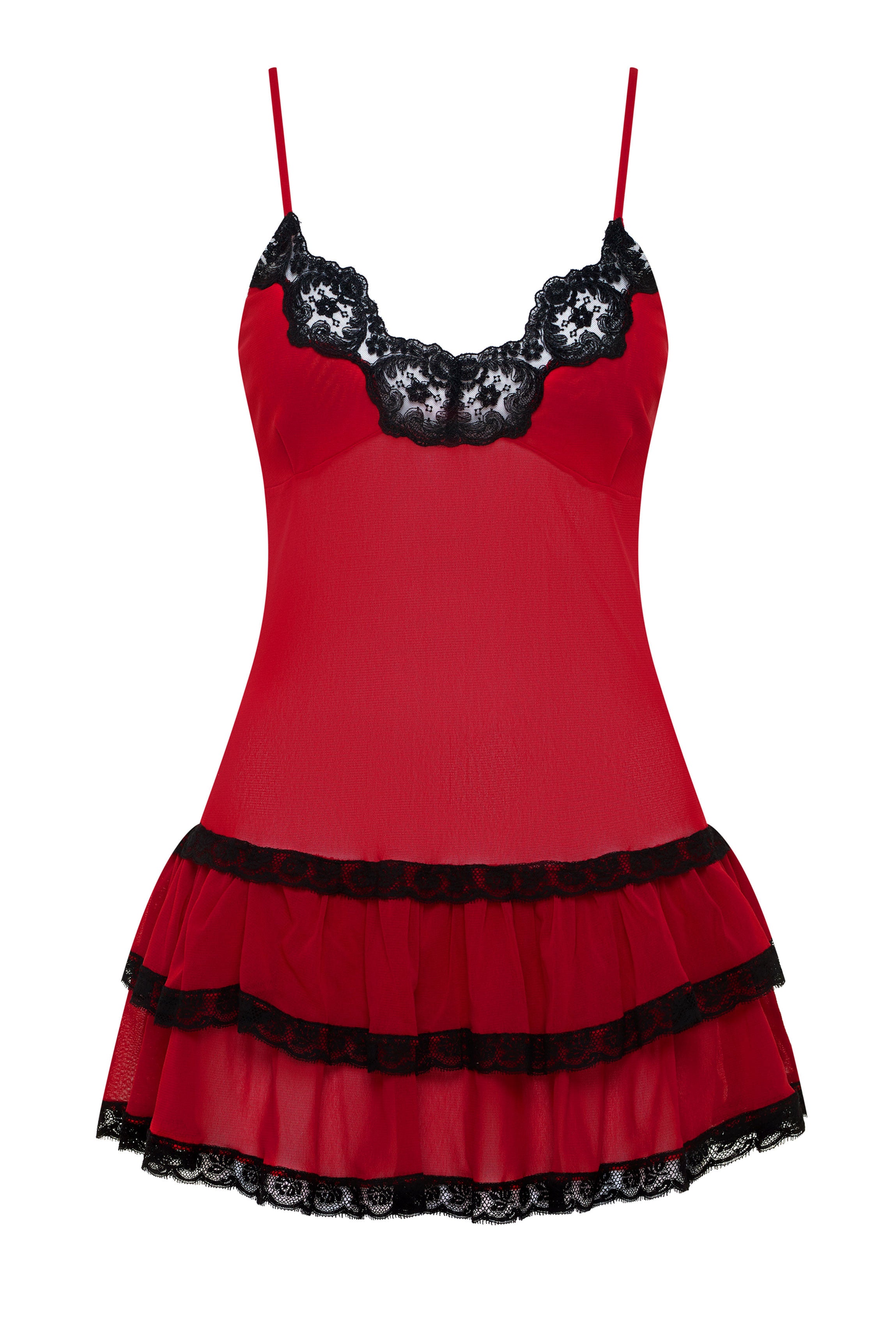 cadolle-froufrou-nuisette-rouge image 1