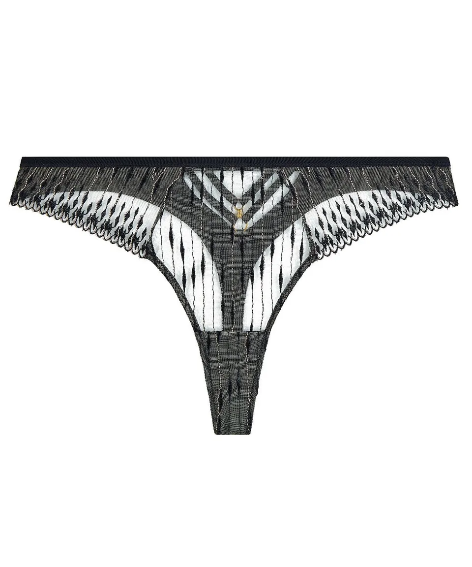 aubade-voodoo-kiss-string-millenium-black image 1