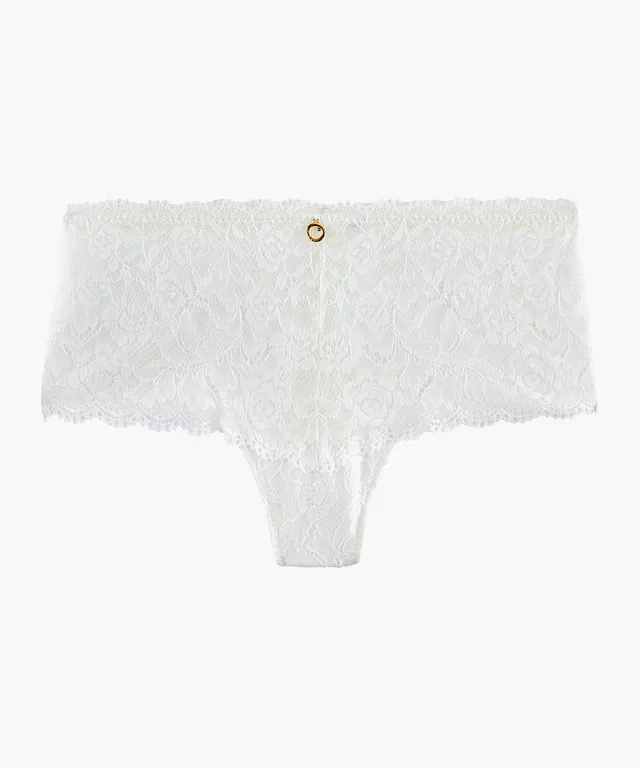 aubade-rosessence-cheeky-brief-opale-culotte-taille-basse-en-dentelle-recycl-e image 1