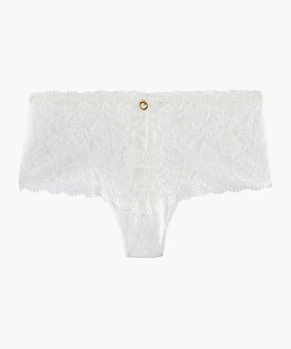 aubade-rosessence-cheeky-brief-opale-culotte-taille-basse-en-dentelle-recycl-e image 1