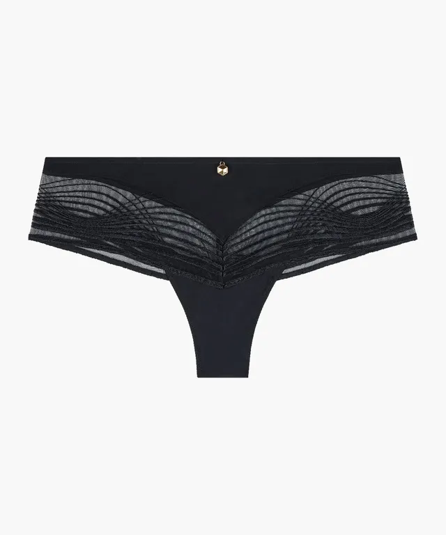 aubade-sumptuous-waves-shorty-cheeky-smoky-attraction image 1