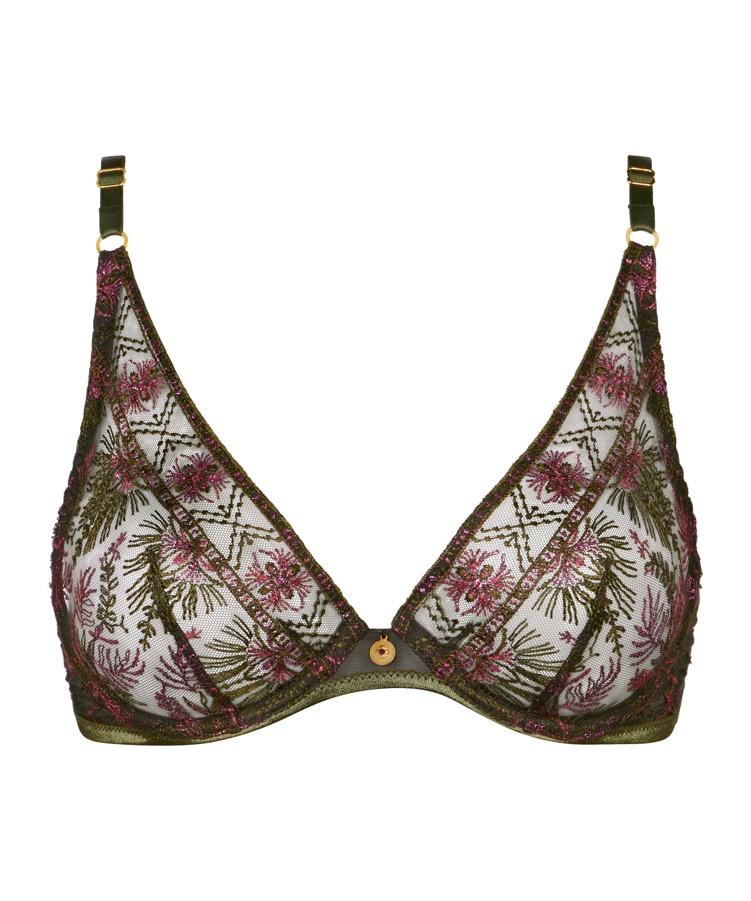 aubade-sound-of-heart-soutien-gorge-triangle-armatur-dark-garden-2 image 3