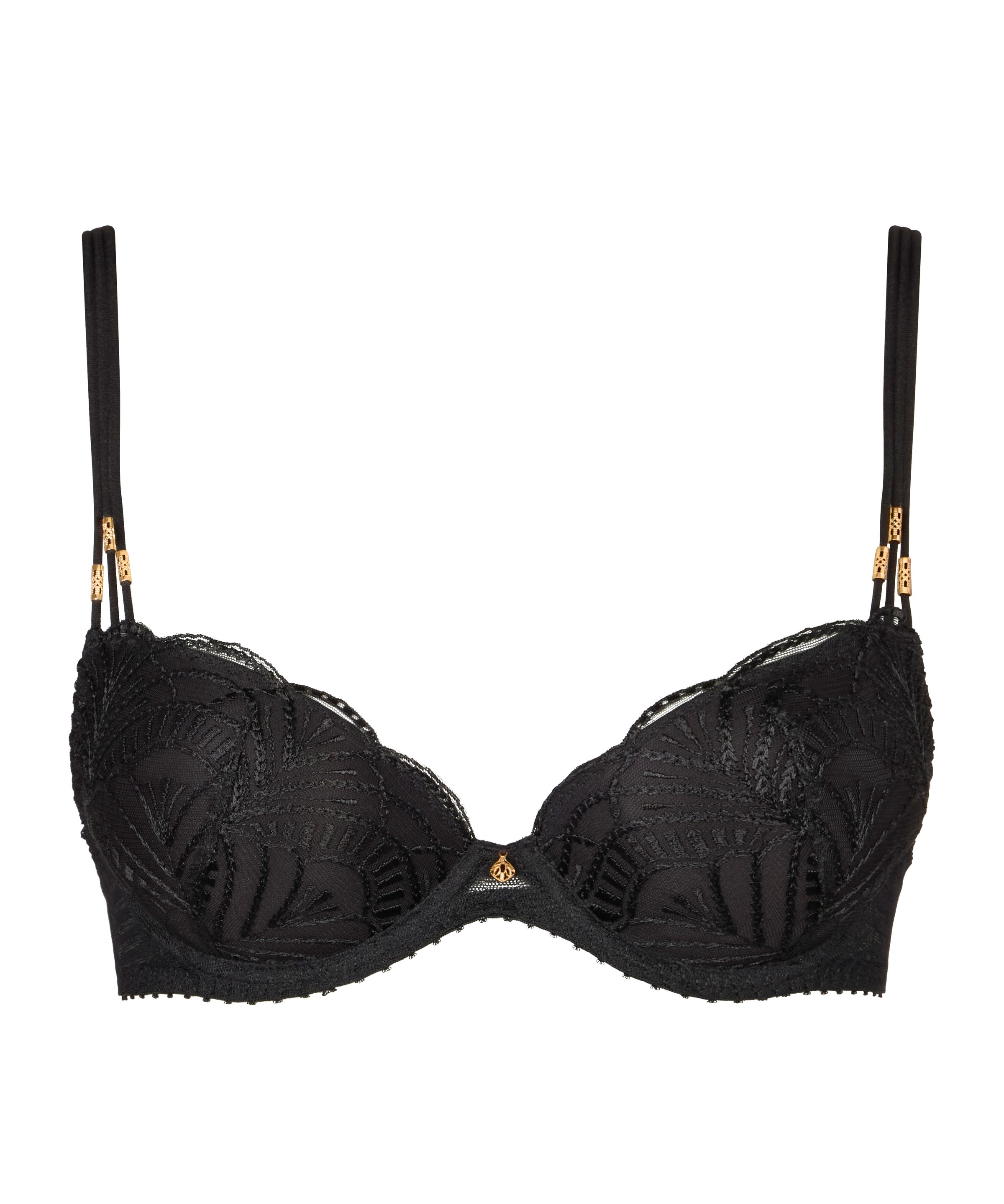aubade-vibes-soutien-gorge-push-up-coques-black image 1