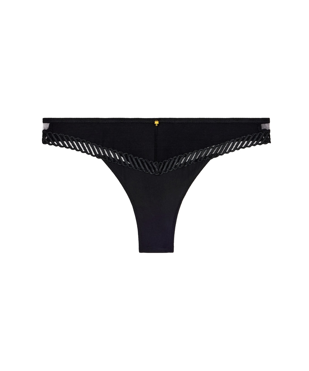 aubade-sheer-emotion-string-black image 1
