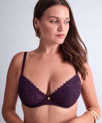 aubade-mystery-of-love-soutien-gorge-push-up-plum image 6
