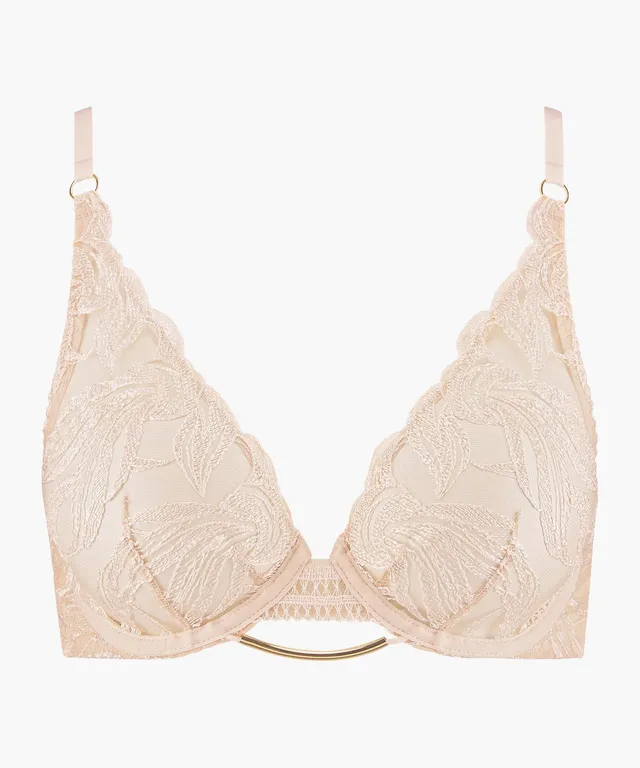 aubade-into-the-groove-soutien-gorge-triangle-armatures-sandstone image 1
