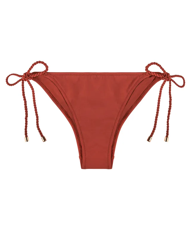 aubade-summer-journey-bas-de-maillot-taille-basse-clay image 1