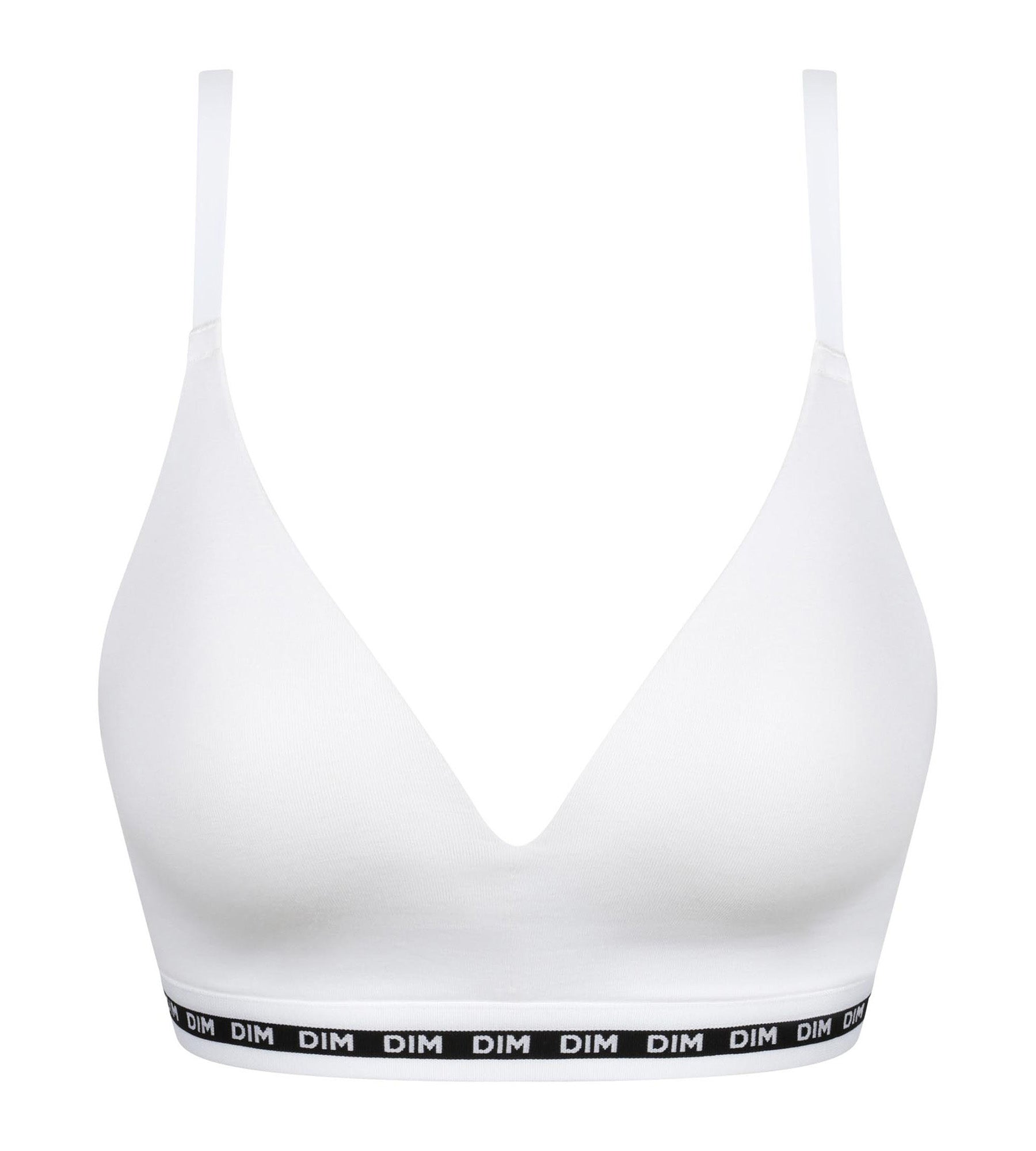 soutien-gorge-triangle-padd-dim-icons-blanc-sans-armature image 6