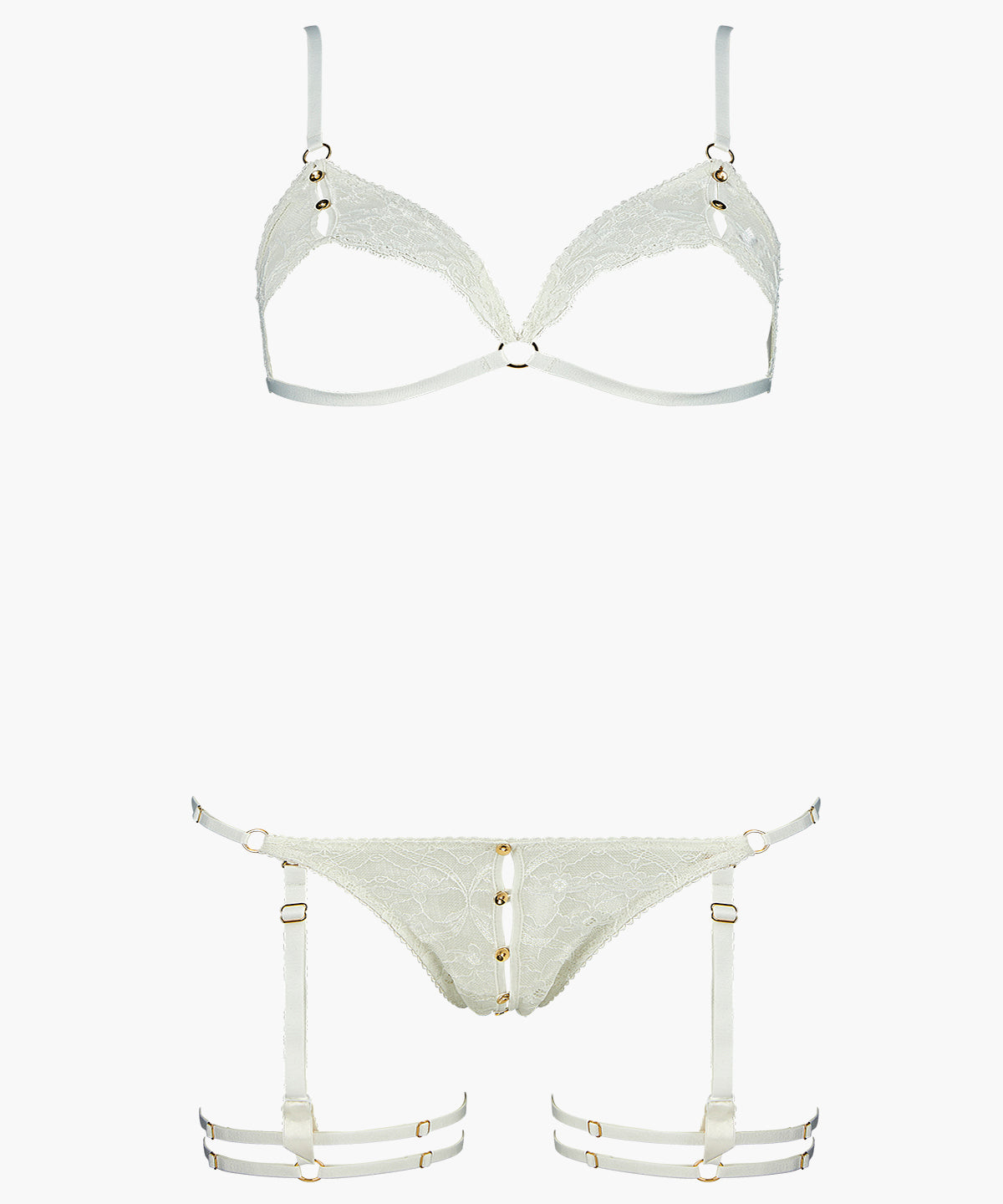 aubade-hot-moon-coffret-ensemble-sexy-taille-unique-opale image 1