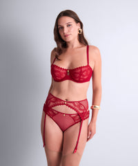 aubade-mystery-of-love-porte-jarretelles-cherry image 2