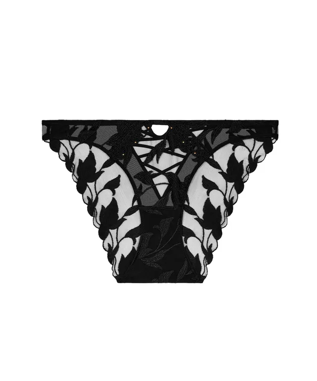 aubade-night-at-paradise-culotte-italienne-obsidian image 1