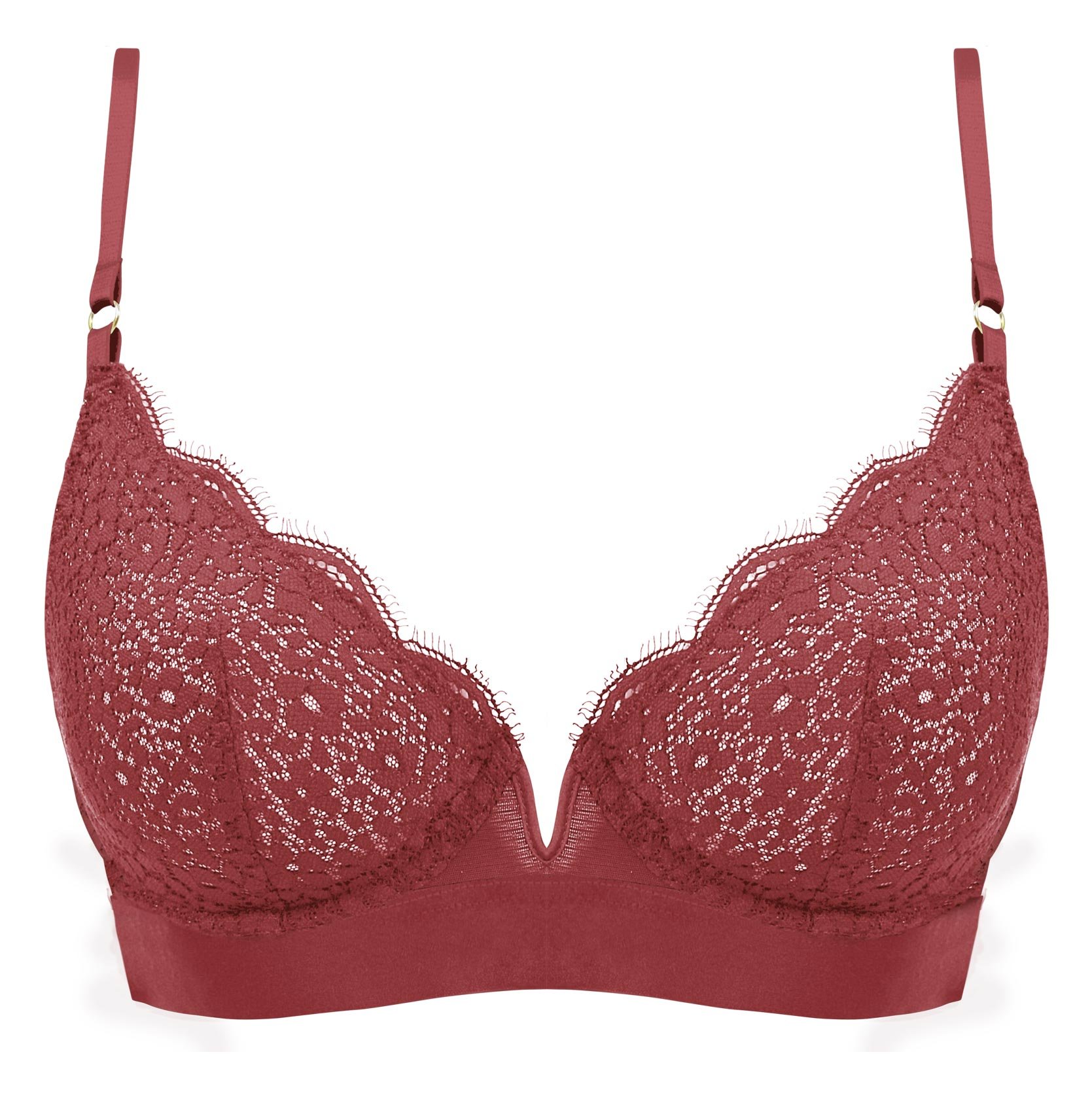 darjeeling-soutien-gorge-corbeille-leo-dentelle-rouge-fonc-95c image 1