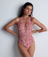 aubade-feline-energy-maillot-1-pi-ce-pink-tiger-2 image 4